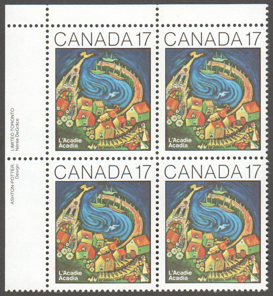 Canada Scott 898i MNH PB UL (A7-11) - Click Image to Close